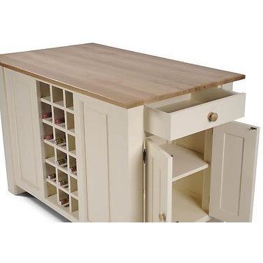 Solid Pine Island Unit, painted to your specification