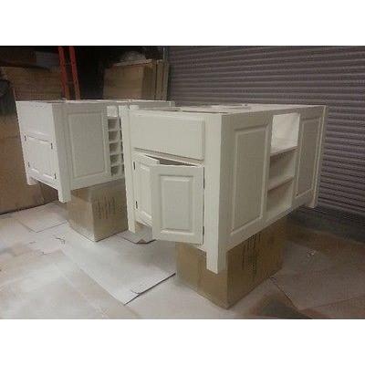 Solid Pine Island Unit, painted to your specification