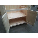 Solid Pine Island Unit, 1500mm x 800mm - Woodliving