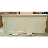Solid pine kitchen wall cupboard 4 doors - Woodliving