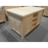Solid Pine Island Unit, 1500mm x 800mm - Woodliving