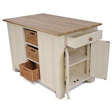 Solid Pine Island Unit, painted to your specification - Woodliving