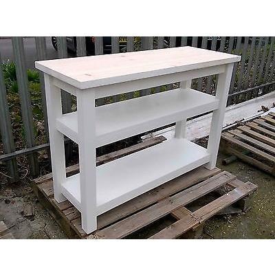 Solid Pine Shelf Unit / Bookcase / Kitchen Island / Shoe Rack - Woodliving