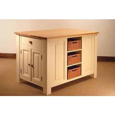 Solid Pine Island Unit, painted to your specification