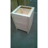 Solid Pine Kitchen Base Unit with 3 drawers - Woodliving