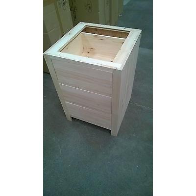 Solid Pine Kitchen Base Unit with 3 drawers