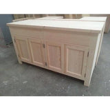 Solid Pine Dresser Base Free Standing - Woodliving