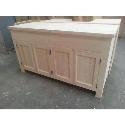 Solid Pine Dresser Base Free Standing - Woodliving