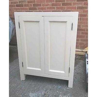 Solid Pine Kitchen Base Unit with 2 Doors