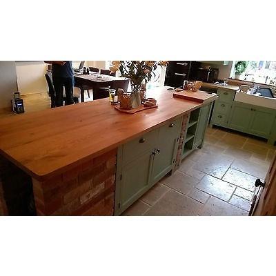 Solid Oak Worktops, Full Stave