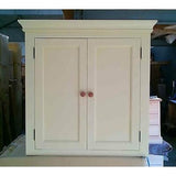 Solid pine kitchen wall cupboard (painted) - Woodliving