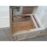 Solid Pine Sink Kitchen Unit INCLUDING new Belfast Sink - Woodliving