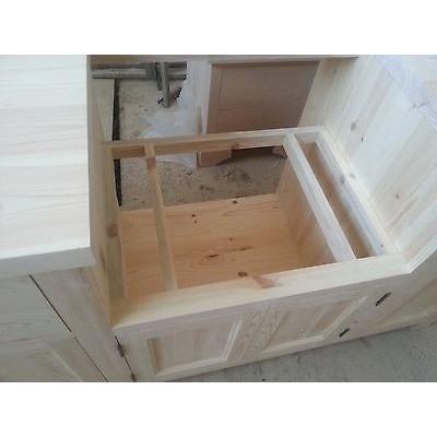 Solid Pine Sink Kitchen Unit INCLUDING new Belfast Sink