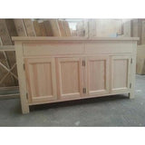 Solid Pine Dresser Base Free Standing - Woodliving