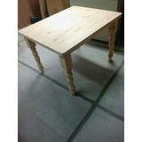 Solid Pine Farmhouse Tables Made to Size - Woodliving