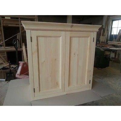 Solid pine kitchen wall cupboard - Woodliving