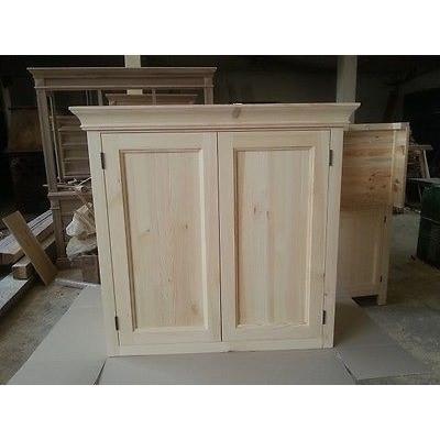 Solid pine kitchen wall cupboard