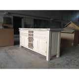 Solid Pine Island Unit Base - Woodliving