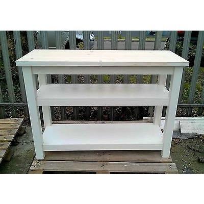 Solid Pine Shelf Unit / Bookcase / Kitchen Island / Shoe Rack