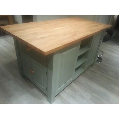 Solid Pine Island Unit, painted to your specification