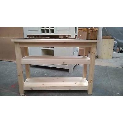 Solid Pine Shelf Unit / Bookcase / Kitchen Island / Shoe Rack