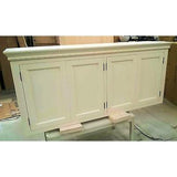 Solid pine kitchen wall cupboard 4 doors - Woodliving