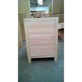 Solid Pine Kitchen Base Unit with 3 drawers - Woodliving