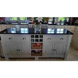 Solid Pine Island Unit Base - Woodliving