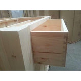 Solid Pine Island Unit, painted to your specification - Woodliving