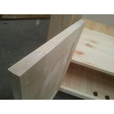 Solid Pine Island Unit with Traditional Turned Corner Profiles - Woodliving