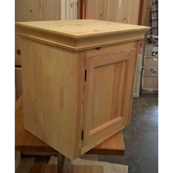 Solid pine kitchen wall cupboard