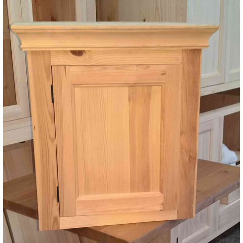 Solid pine kitchen wall cupboard - Woodliving