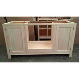 Solid pine Oven Housing Unit with 2 doors + drawer - Woodliving