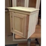 Solid pine kitchen wall cupboard - Woodliving