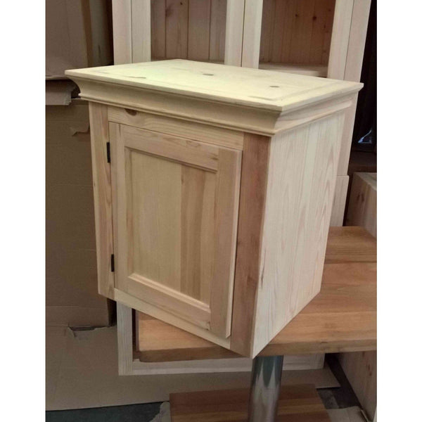 Solid pine kitchen wall cupboard