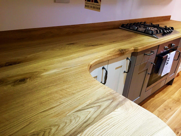 Oak Worktop Full Stave Rustic